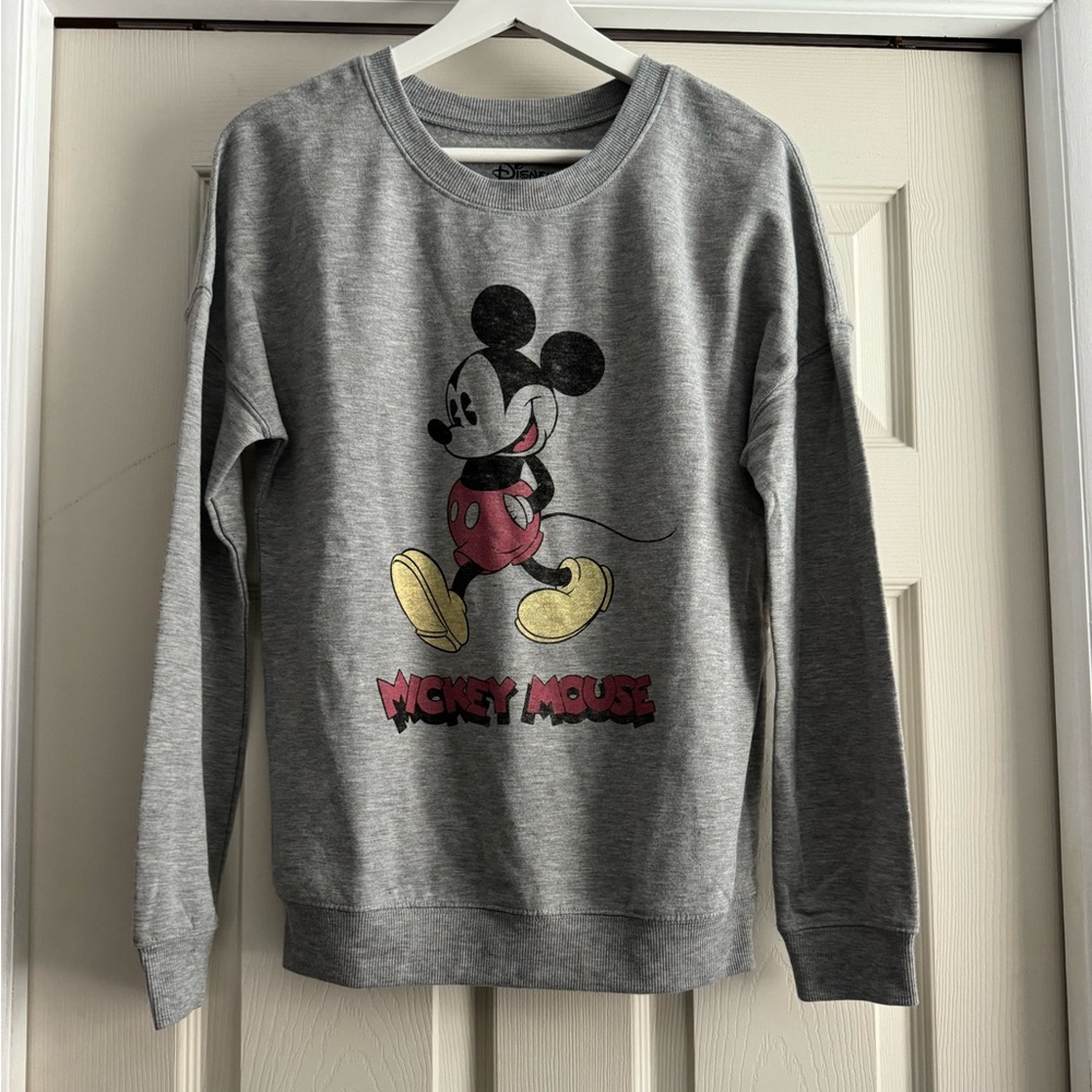 Target Gray Mickey Mouse Sweatshirt